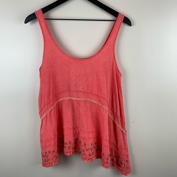 Free People Festival Embellished Tank Small - Picture 1 of 7